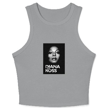 Discover DIANA ROSS 1976 Crop Tank Top