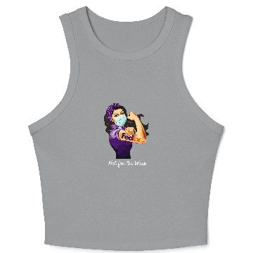 Discover Hot!!! Fedex Not For The Weak 3D Crop Tank Top
