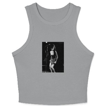 Discover Amy Winehouse Vintage Retro Crop Tank Top