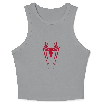 Discover Marvel Spider-Man Spider Icon C1 Crop Tank Top
