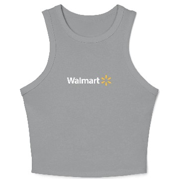 Discover Walmart Logo Crop Tank Top