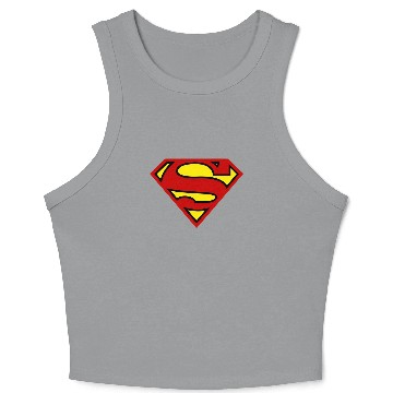 Discover Superman Crop Tank Top Unisex White Crop Tank Top Crop Tank Top