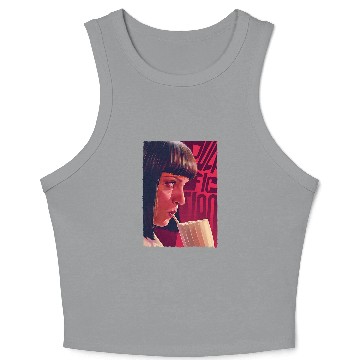 Discover 001. Pulp Fiction BK Crop Tank Top