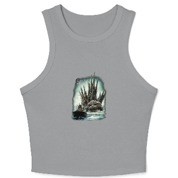 Discover god zilla MINUS ONE: THE CHASE - Crop Tank Top