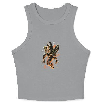 Discover Five Nights At Freddy's Springtrap Crop Tank Top