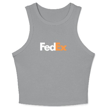 Discover Fedex Crop Tank Top GROUND EXPRESS | Cotton Short Sleeve Crop Tank Top | Hyperhidrosis Crop Tank Top