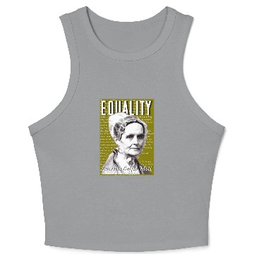 Discover 02 Lucretia Coffin Mott Classic Crop Tank Top