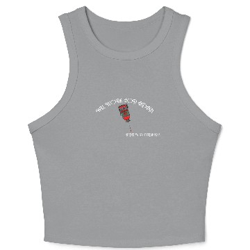Discover "Will Work For Adam" Bioshock Crop Tank Top-