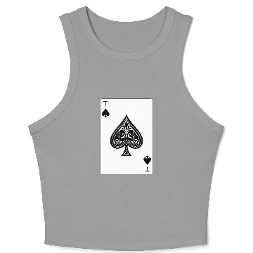 Discover Trump Card Crop Tank Top
