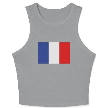Discover France Crop Tank Top