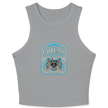 Discover Outlaw Motors Crop Tank Top