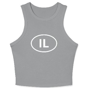 Discover Israel Car Sign Number Crop Tank Top