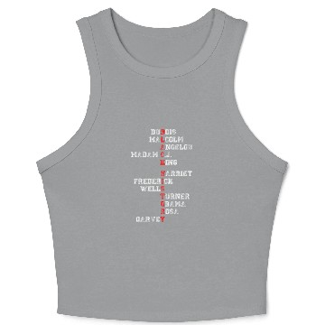 Discover BLACK HISTORY Crop Tank Top