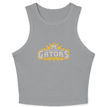 Discover Fredricksburg High Gators West Division Champs Crop Tank Top