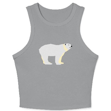Discover Polar bear Crop Tank Top