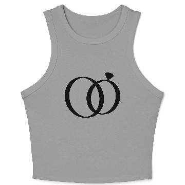 Discover Wedding Rings Crop Tank Top