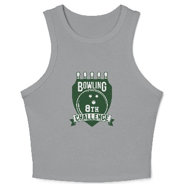 Discover bowling Crop Tank Top