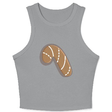 Discover Gingerbread cookie Crop Tank Top