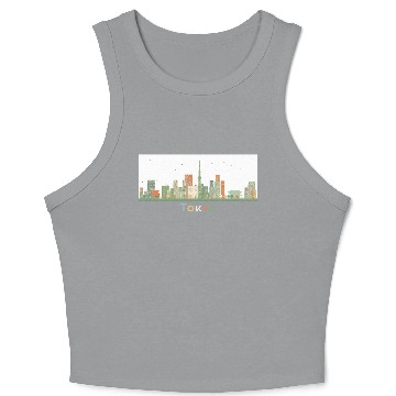 Discover tokyo Crop Tank Top