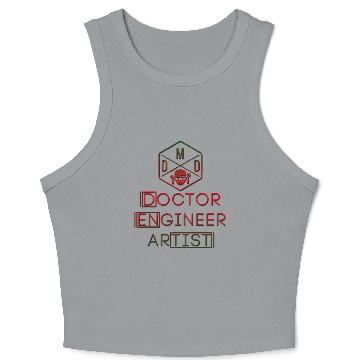 Discover Doctor Engineer Artist Crop Tank Top