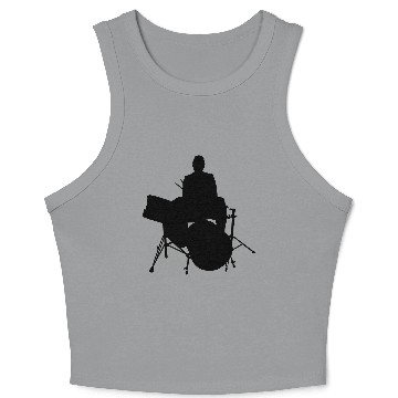 Discover Drummer Crop Tank Top