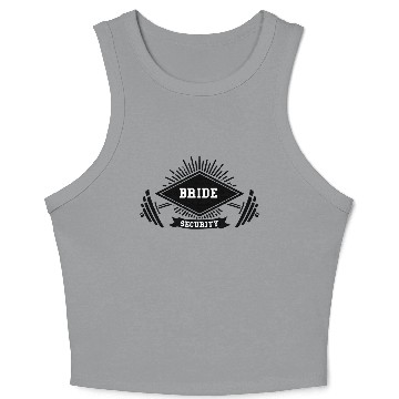 Discover Bride Security Crop Tank Top