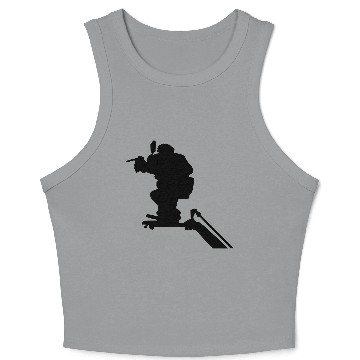 Discover Movie camera Crop Tank Top