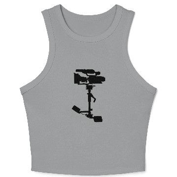 Discover Movie camera Crop Tank Top