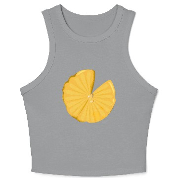 Discover Lotus leaf Crop Tank Top
