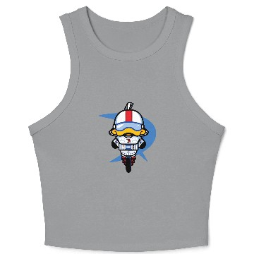 Discover Hello Gizmo Crop Tank Top