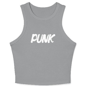 Discover punk rock Crop Tank Top