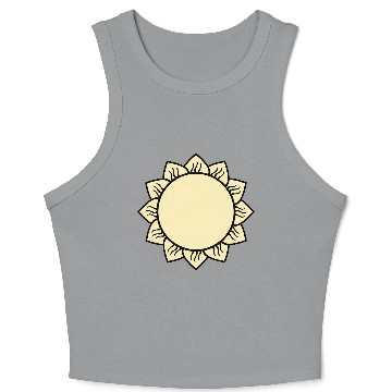 Discover Flower Crop Tank Top
