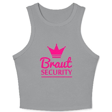 Discover Bride security Crop Tank Top