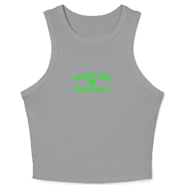 Discover magically delicious Irish Crop Tank Top