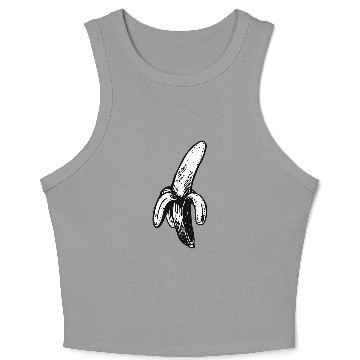 Discover Hipster Banana Crop Tank Top