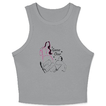 Discover Marriage - Game Over Crop Tank Top