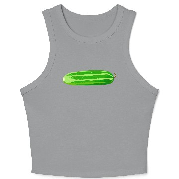 Discover gurken cucumber cucumbers veggie gemuese vegetable Crop Tank Top