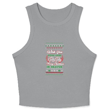 Discover Wish You Were Here Papa Crop Tank Top