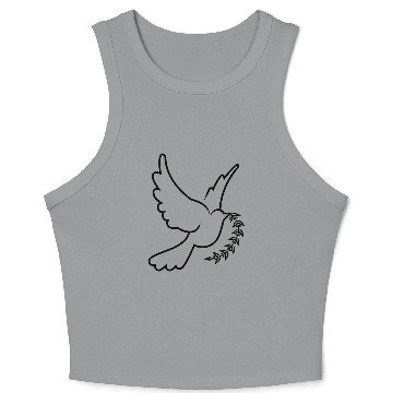 Discover dove Holy Spirit Crop Tank Top