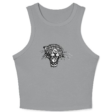 Discover Cheetah Crop Tank Top