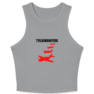 Discover Talking Heads merch Crop Tank Top
