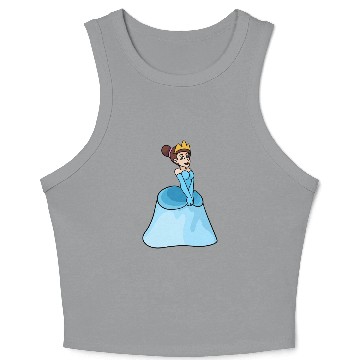Discover Princess Fairy Tail Crop Tank Top