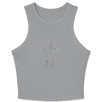 Discover HEAVY METAL Crop Tank Top