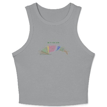Discover Evolution Cousin Tree of Life for Dark Garments Crop Tank Top