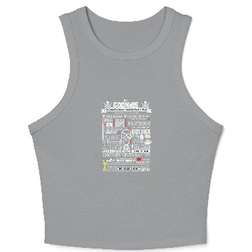 Discover The Goonies - You want a candy bar? Crop Tank Top