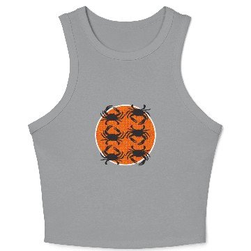 Discover Crab Crew Crop Tank Top