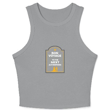 Discover XL 11 b bon voyage Crop Tank Top