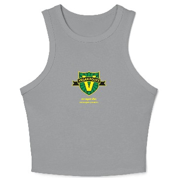Discover Vegan police scott pilgrim Crop Tank Top