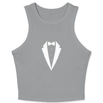 Discover Men s Tuxedo Running Tuxedo Crop Tank Top