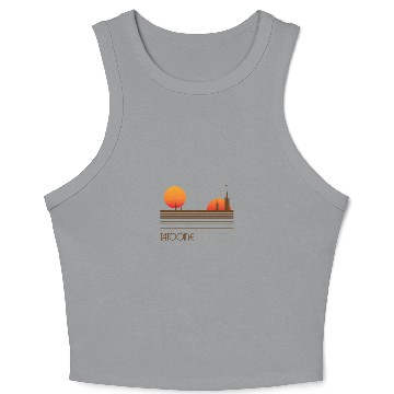 Discover Visit Tatooine Crop Tank Top